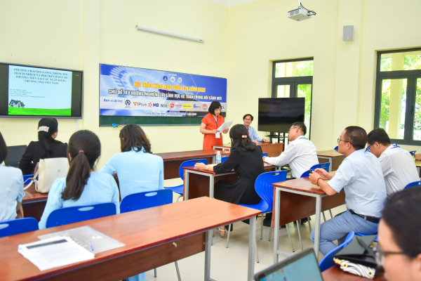 Hội thảo “Xu hướng nghiên cứu lĩnh vực tài chính, kế toán, kiểm toán và quản trị trong bối cảnh mới”