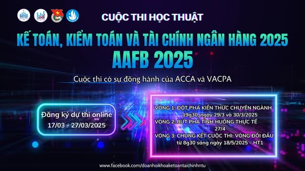 Cuộc thi Kế toán, Kiểm toán và TCNH - Lần 2, năm 2025 (AAFB 2025)